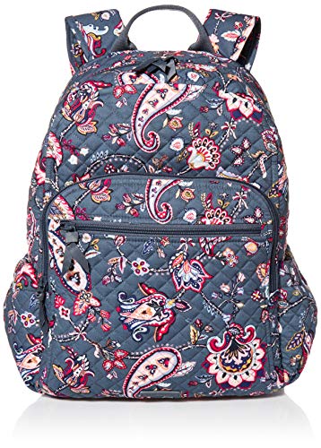 Vera Bradley Women's Signature Cotton Campus Backpack, Felicity Paisley, One Size