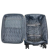 Chariot Naples 3-Piece Luggage Set Grey