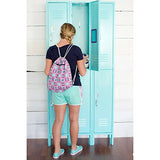 Fashion Print Backpack Style Gym Bag - Personalization Available (Mia Tile -Blank)