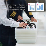 Procase Tsa Approved Clear Travel Toiletry Bag, Quart Size Zipper Organizer Airport Airline