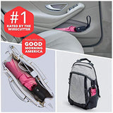 Repel Windproof Travel Umbrella with Teflon Coating (Pink)