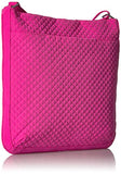 Vera Bradley Iconic Triple Zip Hipster, Microfiber, Rose Petal