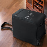 Wine Check Luggage Complete Set Black #7743
