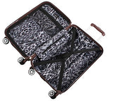 Nicole Miller New York Madison Collection Hardside 20" Luggage Spinner … (20 inch, Madison Black)