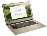 Acer Chromebook 14, Aluminum, 14-Inch Full Hd, Intel Celeron N3160, 4Gb Lpddr3, 32Gb, Chrome, Gold,