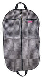 Ever Moda Arrow Quilted Garment Hanging Bag