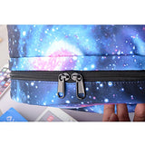 Unisex Teen Boys Girls Fashion Luminous Galaxy Personalized Backpack Teenagers School Bags Canvas