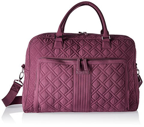Vera Bradley Weekender, Microfiber,Hawthorn Rose,One Size