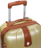 Dejuno Fusion Hardside Spinner Tsa Combination Lock, Beige