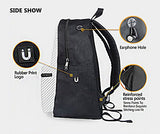 Thikin 15 Inch Durable Canvas Backpack Animal Pet Puppies Girls School Bags