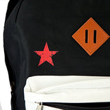 Benteng California Travel Backpack Light-Weight Fashion Hiking Daypack School Bag, Black