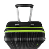 Gabbiano Hola 3 Piece Expandable Hardside Spinner Luggage Set (Red)