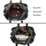 BOSTANTEN Genuine Leather Duffel Travel Weekender Overnight Bag Gym Sports Tote Duffle Bags for Men