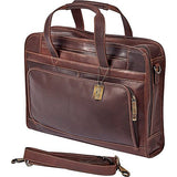 Claire Chase Legendary Professional Briefcase, Dark Brown, One Size