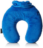Samsonite Memory Foam Pillow With Pouch, Blue