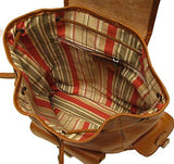 Floto Toscana Leather Backpack in Brown Italian Calfskin Leather