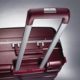 Samsonite Framelock Hardside Checked Luggage With Spinner Wheels, 25 Inch, Cordovan