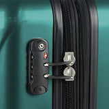 Delsey Luggage Helium Aero 29 Inch Expandable Spinner Trolley, One Size - Teal