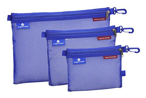 Eagle Creek Travel Gear Luggage Pack-it Sac Set, Blue Sea