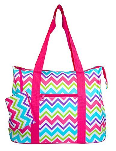 Ever Moda Chevron Tote Bag X-Large