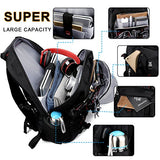 Fashion Laptop Backpack Contains Multi-Function Pockets, Tocode Durable Travel Backpack with USB