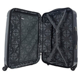CY Luggage 3 Piece Hardcase Spinner Set (21'/25'/29')-Black