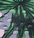 Oletha Mini Daypack Small Backpack Purse | Fits A4 Size Paper | 13"X9"X4" | Polka Leaves