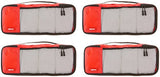 Amazonbasics 4-Piece Packing Cube Set - Slim, Red