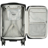 Delsey Luggage Cruise Lite Softside Carry-On Exp. Spinner Suiter Trolley, Black