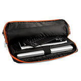 Orange Messenger Bag W/ Heavy Duty Protective Stitching For Dell Gaming Laptop Inspiron 15 7004