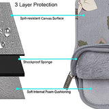 MOSISO Laptop Shoulder Bag Compatible 15-15.6 Inch New MacBook Pro with Touch Bar A1990 A1707