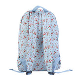 Damara Womens Large Floral Print Backpack,Blue