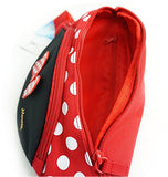 Disney Minnie Mouse Ribbon Red HipSack Waist Pack Fanny Phone Wallet