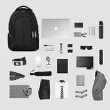 Crossgear Laptop Backpack With Combination Lock- Fits Most 15.6 Inch Laptops And Tablets Cr-9001Bk