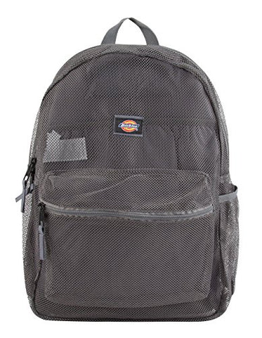 Dickies Mesh Backpack, Grey, One Size