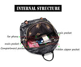 Saierlong Women'S And Girl'S Denim Hiking Daypacks Jeans Satchel Travel Backpack (Black)