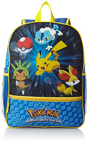 Fab Starpoint Little Boys' Pokemon 16 Inch Backpack, Multi, One Size
