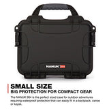 Nanuk 904 Waterproof Hard Case With Foam Insert - Black