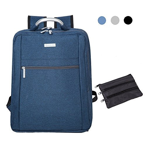 AsCrown SHAOLONG Nylon Waterproof 15.6 Inch Laptop Backpack - Blue