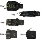 Packable Handy Lightweight Foldable Back Pack Outdoor Travel Carry On Daypack Backpack (Purple)