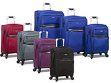 Rolite Explorer 3-Piece Expandable Spinner Luggage Set-Purple