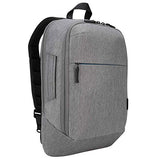 Targus CityLite Pro Modern Compact Convertible Backpack for 12-Inch to 15.6-Inch Laptop, Grey (TSB937GL)