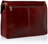 Visconti Vintage-7 Veg Tan Brown Soft Leather Messenger Bag Case