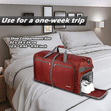 Gonex 100L Foldable Travel Duffel Bag for Luggage Gym Sports, Lightweight Travel Bag with Big