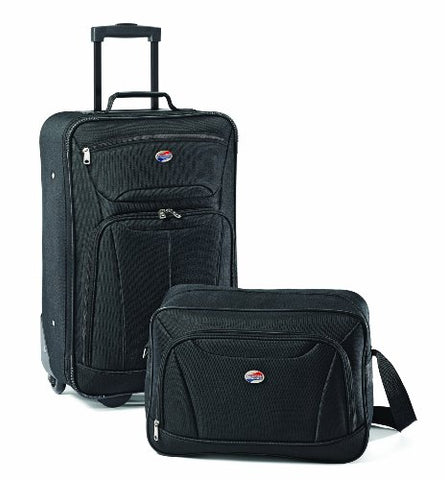 American Tourister Luggage 2-Piece Set, Black