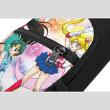 Sai-lor Mo-on Chest Bag Casual Sling Backpack Hiking Daypack Convertible Shoulder Pack