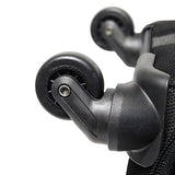 Amka Milenium 3-Piece Expandable Spinner Luggage Set - Black