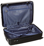 Zero Halliburton Air Ii 23 Inch 4 Wheel Sinner Travel Case, Black, One Size