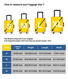 Luggage Cover Cartoon Dachshunds Suitcase Protector Travel Luggage 18-32 Inch