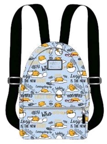 gudetama editorial all over print mini backpack Shop Loungefly x Gudetama Editorial Lazy Egg – Luggage Factory